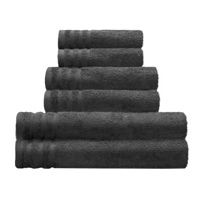 Kleine Wolke 3003912226 Royal Badhandduk (70 x 140 cm), Färg Mörkgrå Kleine Wolke 3003912226 Royal Badhandduk (70 x 140 cm), Färg Mörkgrå