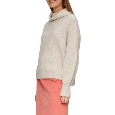 s.Oliver Oversized tröja med polotröja, Brun 81w9, 38 s.Oliver Oversized tröja med polotröja, Brun 81w9, 38