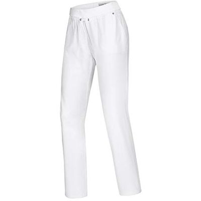 BP 1736-311-0021-38n dam fritidsbyxor – 65% bomull, 30% polyester, 5% elastan – elastiskt stickat midjeband – färg vit – storlek: 38 n BP 1736-311-0021-38n dam fritidsbyxor – 65% bomull, 30% polyester, 5% elastan – elastiskt stickat midjeband – färg vit – storlek: 38 n