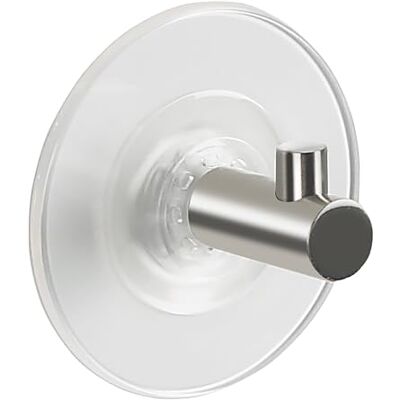 Spirella Suki kollektion, Anslutningskrokar av sugkopp 6, PVC och rostfritt stål, Transparent, Material, färg, Storlek Spirella Suki kollektion, Anslutningskrokar av sugkopp 6, PVC och rostfritt stål, Transparent, Material, färg, Storlek