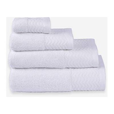 MI CASA handduk ZIC duschhandduk, vit MI CASA handduk ZIC duschhandduk, vit