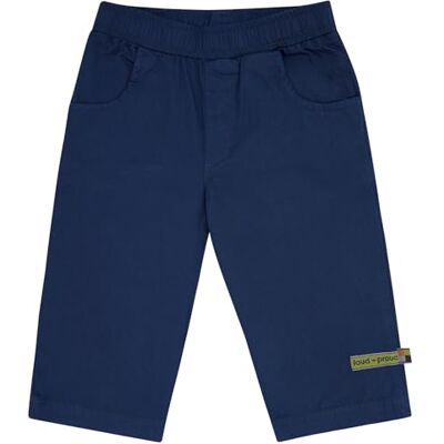 loud + proud Byxor Light Twill, Uni, tillverkad av ekologisk bomull, GOTS certifierad, Ultraamarin, 74-80 loud + proud Byxor Light Twill, Uni, tillverkad av ekologisk bomull, GOTS certifierad, Ultraamarin, 74-80