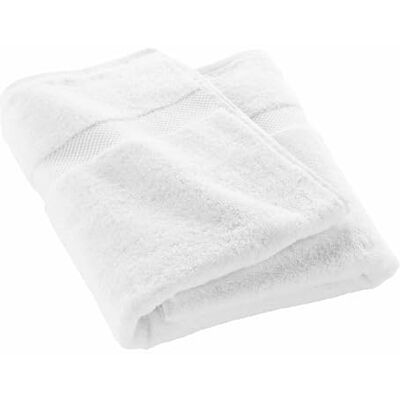 Douceur d'Intérieur , Badlakan (90 x 150 cm) Elegans vit, 100% bomull enfärgad Douceur d'Intérieur , Badlakan (90 x 150 cm) Elegans vit, 100% bomull enfärgad
