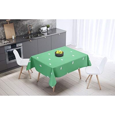 Bonamaison köksdekoration, bordsduk, lila, svart, 140 x 140 cm – designad och tillverkad i Turkiet Bonamaison köksdekoration, bordsduk, lila, svart, 140 x 140 cm – designad och tillverkad i Turkiet