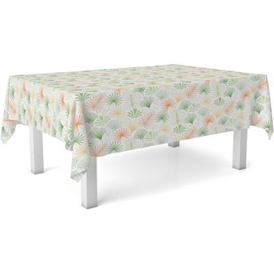 Martina Home Vaxduk Palmetgrön 140 rund Martina Home Vaxduk Palmetgrön 140 rund