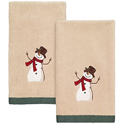 Avanti Linens Avanti Sängkläder Friends Samling Collection, 2 st Fingertopp Handduksset, Tan Avanti Linens Avanti Sängkläder Friends Samling Collection, 2 st Fingertopp Handduksset, Tan