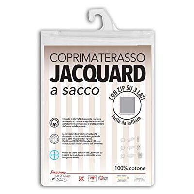 V.i.p. Bomullsjacquard madrasskydd - 90x200cm Skyddar Hel Madrass V.i.p. Bomullsjacquard madrasskydd - 90x200cm Skyddar Hel Madrass