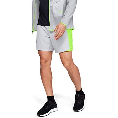 Under Armour herr Ua Qualifier Speed ficka 20 cm kort Halo Gray/Lime Light/Reflective (014) S Under Armour herr Ua Qualifier Speed ficka 20 cm kort Halo Gray/Lime Light/Reflective (014) S