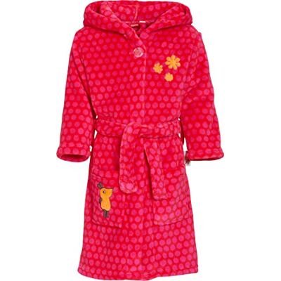 Playshoes Unisex barn fleece badrock morgonrock, pink mus, 86-92 Playshoes Unisex barn fleece badrock morgonrock, pink mus, 86-92