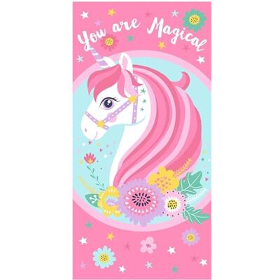 Sunny Textile Disney Enhörning Strandhandduk 70 x 140 cm, 190961 Sunny Textile Disney Enhörning Strandhandduk 70 x 140 cm, 190961