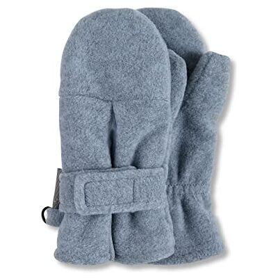 Sterntaler Unisex barnvantar med tumme av mikrofleece, elastisk insats och kardborreband, blå, 1, blå, 1 Sterntaler Unisex barnvantar med tumme av mikrofleece, elastisk insats och kardborreband, blå, 1, blå, 1