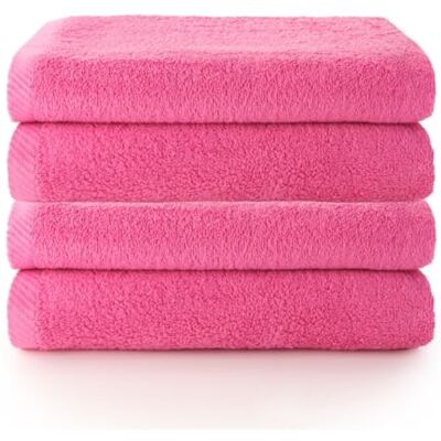 Top Towel Plus – set med 4 stora duschhanddukar i 100% bomull Badhanddukar 70 x 140 cm mjuka, absorberande och hållbara set perfekt för modernt badrum Top Towel Plus – set med 4 stora duschhanddukar i 100% bomull Badhanddukar 70 x 140 cm mjuka, absorberande och hållbara set perfekt för modernt badrum