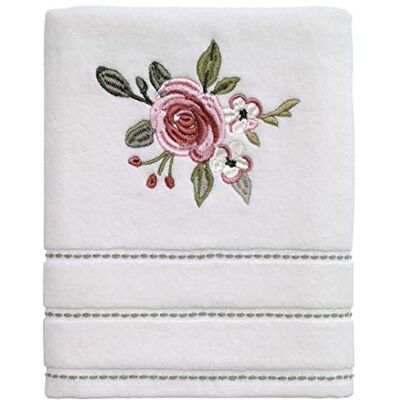 Avanti Linens Avanti Sängkläder Handduk, Mjuk & Absorberande Bomullshandduk (Vårträdgårdssamling) Avanti Linens Avanti Sängkläder Handduk, Mjuk & Absorberande Bomullshandduk (Vårträdgårdssamling)