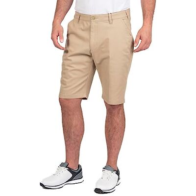 Island Green herr bomull stretch grepp midjeshorts, sten, 36W Island Green herr bomull stretch grepp midjeshorts, sten, 36W