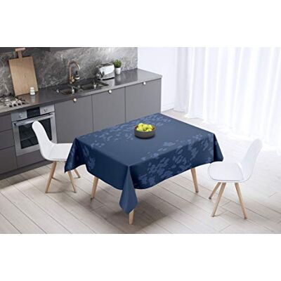 Bonamaison köksdekoration, bordsduk, lila, svart, 140 x 140 cm – designad och tillverkad i Turkiet Bonamaison köksdekoration, bordsduk, lila, svart, 140 x 140 cm – designad och tillverkad i Turkiet
