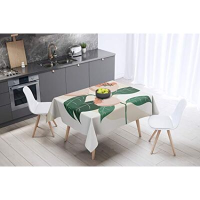 Bonamaison köksdekoration, bordsduk, 145 cm x 145 cm – designad och tillverkad i Turkiet Bonamaison köksdekoration, bordsduk, 145 cm x 145 cm – designad och tillverkad i Turkiet
