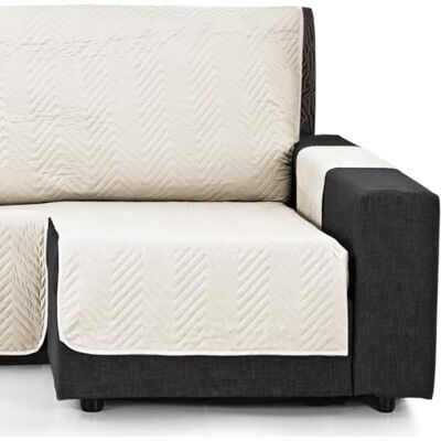 Martina Home Överdrag till schäslong Milano 200 beige Martina Home Överdrag till schäslong Milano 200 beige