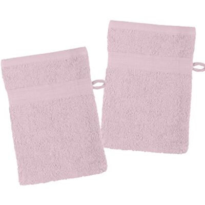 Stof Set med 2 toaletthandskar storlek 15 x 21 cm 100% ekologisk bomull pulverfärg modell lagun badlakan mjuk och god kvalitet Oeko Tex-certifierad Stof Set med 2 toaletthandskar storlek 15 x 21 cm 100% ekologisk bomull pulverfärg modell lagun badlakan mjuk och god kvalitet Oeko Tex-certifierad