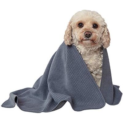 Glart mjuk, absorberande hundhandduk husdjurshandduk, mikrofiber hund badhandduk 80 x 55 cm Glart mjuk, absorberande hundhandduk husdjurshandduk, mikrofiber hund badhandduk 80 x 55 cm
