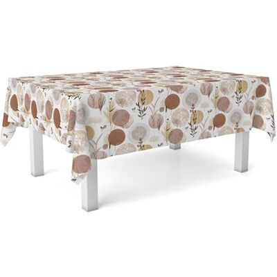 Martina Home Bordsduk oljeduk Siena brun 250 x 140 cm Martina Home Bordsduk oljeduk Siena brun 250 x 140 cm