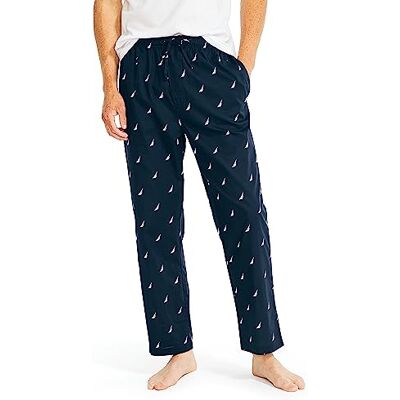 Nautica Pyjamasbyxa, vävd, 100% bomull, med elastiskt midjeband, S Nautica Pyjamasbyxa, vävd, 100% bomull, med elastiskt midjeband, S