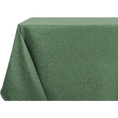 BIANCHERIAWEB Bordsduk Kök Vardagsrum Fläckbeständig Vattenavvisande Linen 140 x 360 cm äppelgrön BIANCHERIAWEB Bordsduk Kök Vardagsrum Fläckbeständig Vattenavvisande Linen 140 x 360 cm äppelgrön