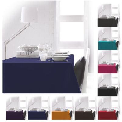 TODAY 256201 bordsduk av polyester, 140 x 200 cm, polyester, Ciel d'orage/Bleu Marine, 140 x 200 cm TODAY 256201 bordsduk av polyester, 140 x 200 cm, polyester, Ciel d'orage/Bleu Marine, 140 x 200 cm