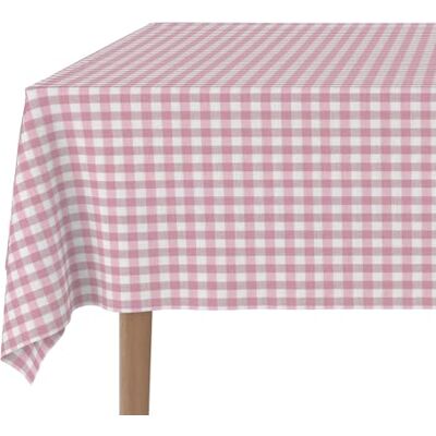 Martina Home KONFEKTIONERAD TEFLONERAD bordsduk Vichy Rosa 140X140 CM Martina Home KONFEKTIONERAD TEFLONERAD bordsduk Vichy Rosa 140X140 CM