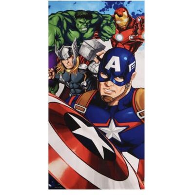 CERDÁ LIFE'S LITTLE MOMENTS Avengers mikrofiber handduk för bad och strand mikrofiberhandduk för barn med barndesign och daglig användning CERDÁ LIFE'S LITTLE MOMENTS Avengers mikrofiber handduk för bad och strand mikrofiberhandduk för barn med barndesign och daglig användning