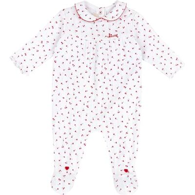 Chicco Sparkdräkt, Vit och röd, 9 mesi Chicco Sparkdräkt, Vit och röd, 9 mesi