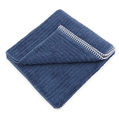 Heckett Lane Bath Guest Towel, 60% bambu viskos, 40% bomull, jeans blå, 30 x 50 cm, 6,0 stycken Heckett Lane Bath Guest Towel, 60% bambu viskos, 40% bomull, jeans blå, 30 x 50 cm, 6,0 stycken