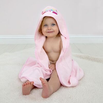 Character World Peppa Pig Hooded Babyhandduk Rosa Hooded Badhanddukar för spädbarn, småbarn och barnhandduk med huva för flickor 75 x 75 cm Character World Peppa Pig Hooded Babyhandduk Rosa Hooded Badhanddukar för spädbarn, småbarn och barnhandduk med huva för flickor 75 x 75 cm