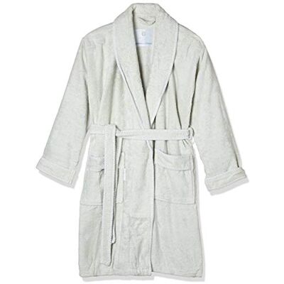 Heckett Lane Bath Bath Robe, 60% bambu viskos, 40% bomull, halkblå, S, 1,0 stycken Heckett Lane Bath Bath Robe, 60% bambu viskos, 40% bomull, halkblå, S, 1,0 stycken