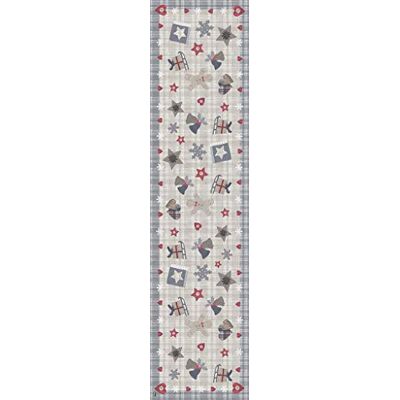 Vilber Bord Road Bells Grå (38,5x155x0,2 cm), PVC Polyester, Halkskydd, Tvättbar, Värmebeständig, med möjlighet till individuella Dukar och Mats att matcha. Vilber Bord Road Bells Grå (38,5x155x0,2 cm), PVC Polyester, Halkskydd, Tvättbar, Värmebeständig, med möjlighet till individuella Dukar och Mats att matcha.