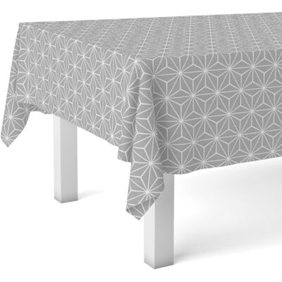 Martina Home Mantel Hule Polygon Grå 200X140 CM Martina Home Mantel Hule Polygon Grå 200X140 CM