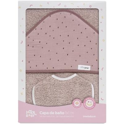 Muslin bomullshandduk 100x100 Mörk rosa - Handduk Muslin bomullshandduk 100x100 Mörk rosa - Handduk