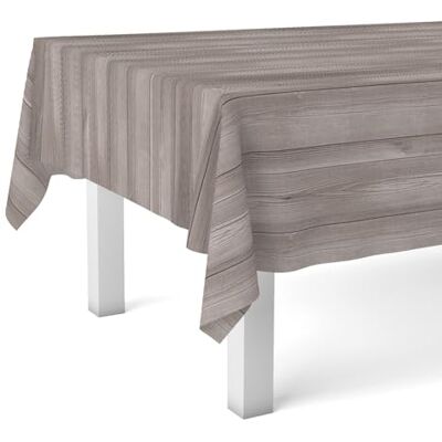 Martina Home Mantel Hule Wood Brun 140X140 CM Martina Home Mantel Hule Wood Brun 140X140 CM