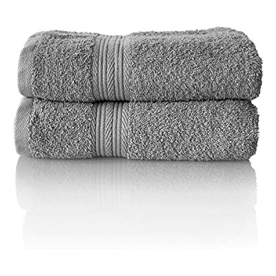 Glart Premium frottéhandduksset, frottéserie i 6 färger och 5 storlekar, färg: platingrå, 2 x handdukar 50 x 100 cm Glart Premium frottéhandduksset, frottéserie i 6 färger och 5 storlekar, färg: platingrå, 2 x handdukar 50 x 100 cm
