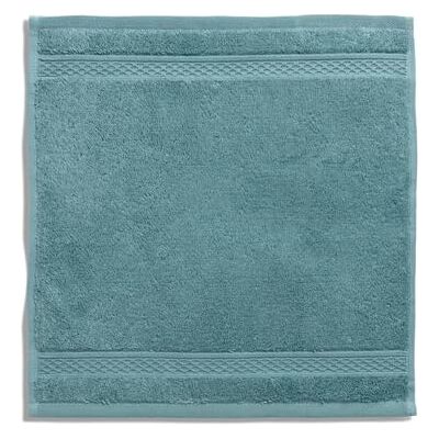 Möve Pure Luxury tvålduk 30 x 30 cm tillverkad av 100% egyptisk bomull, smaragd Möve Pure Luxury tvålduk 30 x 30 cm tillverkad av 100% egyptisk bomull, smaragd