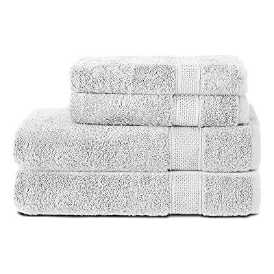 Komfortec handduksset 2 handdukar 50x100 cm och 2 handdukar 70x140 cm Frottéhandduk & duschhandduk XXL 100% bomull mjuk Snabbtorkande Vit Komfortec handduksset 2 handdukar 50x100 cm och 2 handdukar 70x140 cm Frottéhandduk & duschhandduk XXL 100% bomull mjuk Snabbtorkande Vit