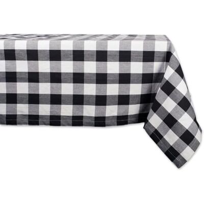 DII Buffalo Check Collection, klassisk bondgårdsduk, 152 x 213 cm, svart och vit. DII Buffalo Check Collection, klassisk bondgårdsduk, 152 x 213 cm, svart och vit.