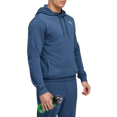 PUMA Unisex M Tad Essentials fransk frotté huvtröja (förpackning med 1) PUMA Unisex M Tad Essentials fransk frotté huvtröja (förpackning med 1)