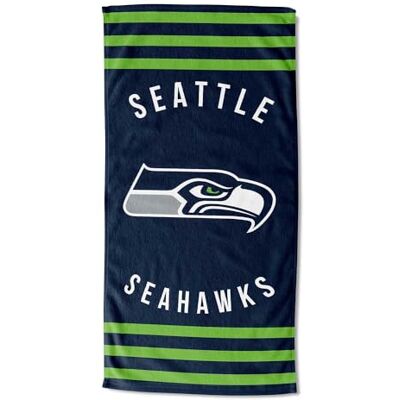 Northwest NFL Seattle Seahawks unisex-strandhandduk för vuxna, 76 cm x 152 cm, ränder Northwest NFL Seattle Seahawks unisex-strandhandduk för vuxna, 76 cm x 152 cm, ränder
