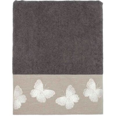 Avanti Linens Avanti sängkläder handduk, 100% mjuk och absorberande bomullshandduk, naturinspirerad heminredning (Yara Granite) Avanti Linens Avanti sängkläder handduk, 100% mjuk och absorberande bomullshandduk, naturinspirerad heminredning (Yara Granite)