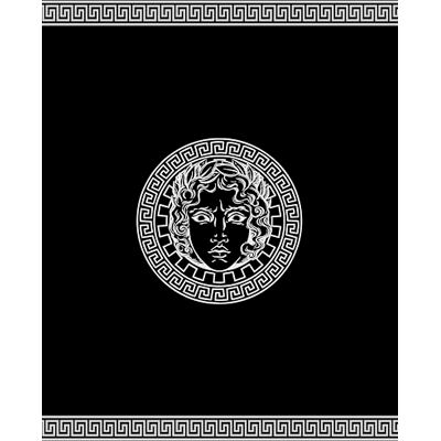 Miracle Home . Athena egyptisk bomull strandhandduk stor svart, 80% bomull, 20% polyester. 140 x 175. 12009 silver Miracle Home . Athena egyptisk bomull strandhandduk stor svart, 80% bomull, 20% polyester. 140 x 175. 12009 silver