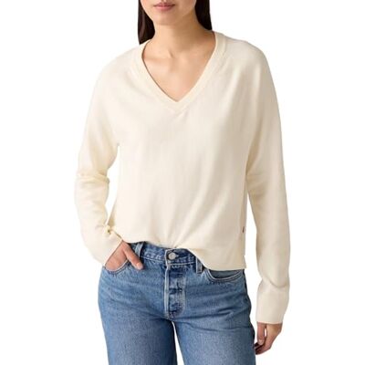 Levi's Super Soft V-ringad tröja Tofu Levi's Super Soft V-ringad tröja Tofu