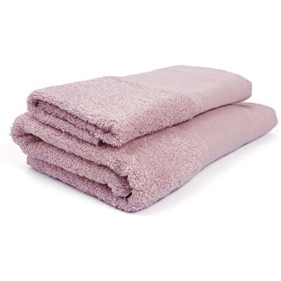 FILET Ago.fil S.r.l. Handdukar Set (1+1) att Brodera Par, 100Percent_Bomull, Rosa, 60X105 – 40X60, 2 enheter FILET Ago.fil S.r.l. Handdukar Set (1+1) att Brodera Par, 100Percent_Bomull, Rosa, 60X105 – 40X60, 2 enheter