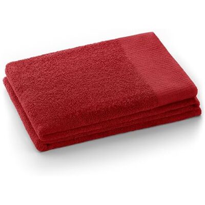 AmeliaHome duschhandduk 70 x 140 cm röd 100% bomull kvalitet absorberande mörkröd Amari AmeliaHome duschhandduk 70 x 140 cm röd 100% bomull kvalitet absorberande mörkröd Amari