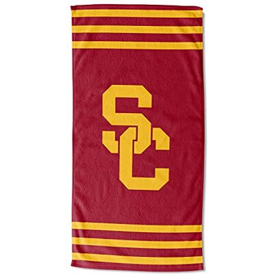 Northwest NCAA USC Trojans Unisex-vuxen strandhandduk, 76 cm x 152 cm, ränder Northwest NCAA USC Trojans Unisex-vuxen strandhandduk, 76 cm x 152 cm, ränder