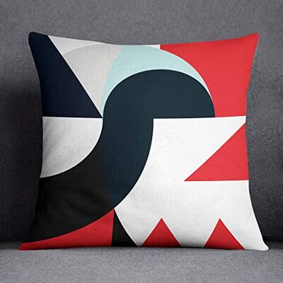 Questo Casa Dekorativt kuddöverdrag, dekorativ kuddöverdrag, heminredning, för soffa, kafé, storlek: 45 x 45 cm – designad och tillverkad i Turkiet Questo Casa Dekorativt kuddöverdrag, dekorativ kuddöverdrag, heminredning, för soffa, kafé, storlek: 45 x 45 cm – designad och tillverkad i Turkiet